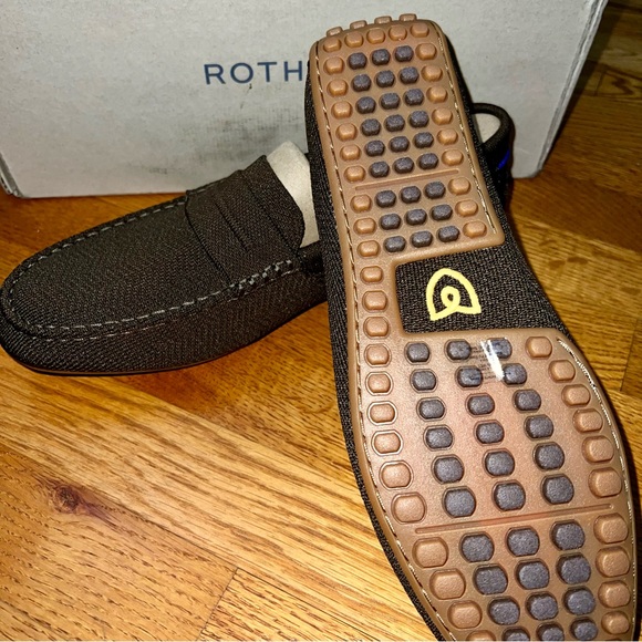 Rothy's - Mens The Driving Loafer Shoe - Brown Casual Shoes Size 11 EU 44.5 $200 - Picture 2 of 6